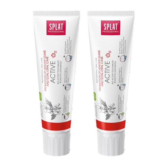 Splat Professional Active zubní pasta 2×100 ml