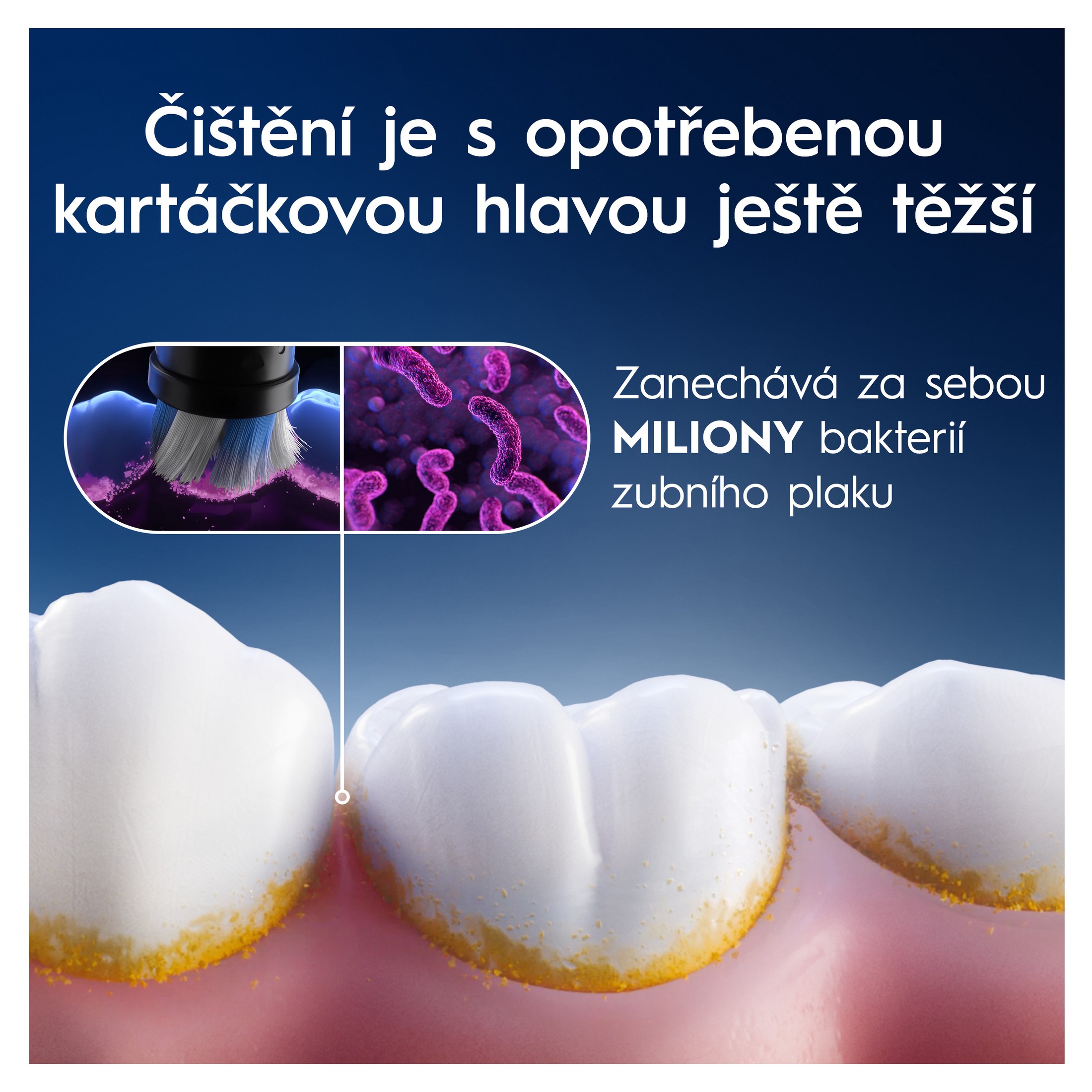 Oral-B iO Gentle Care Black náhradní hlavice 4 ks