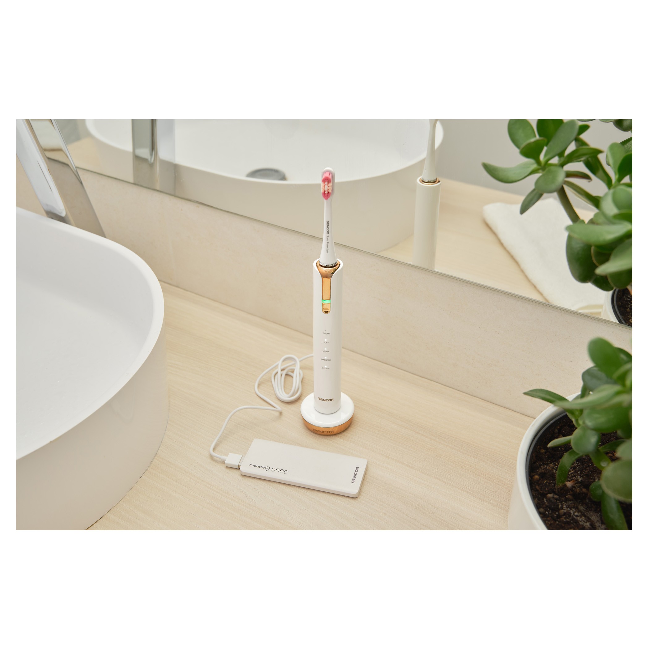 Sencor SOC 4103GD sonický kartáček