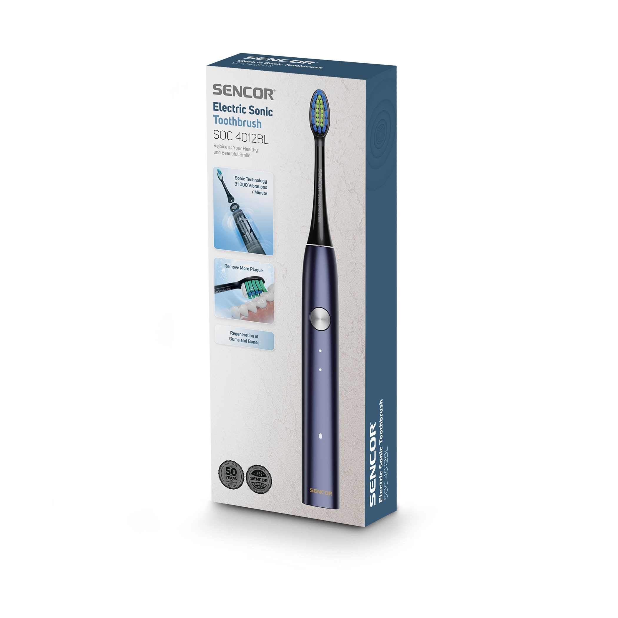 Sencor SOC 4012 BL sonický kartáček