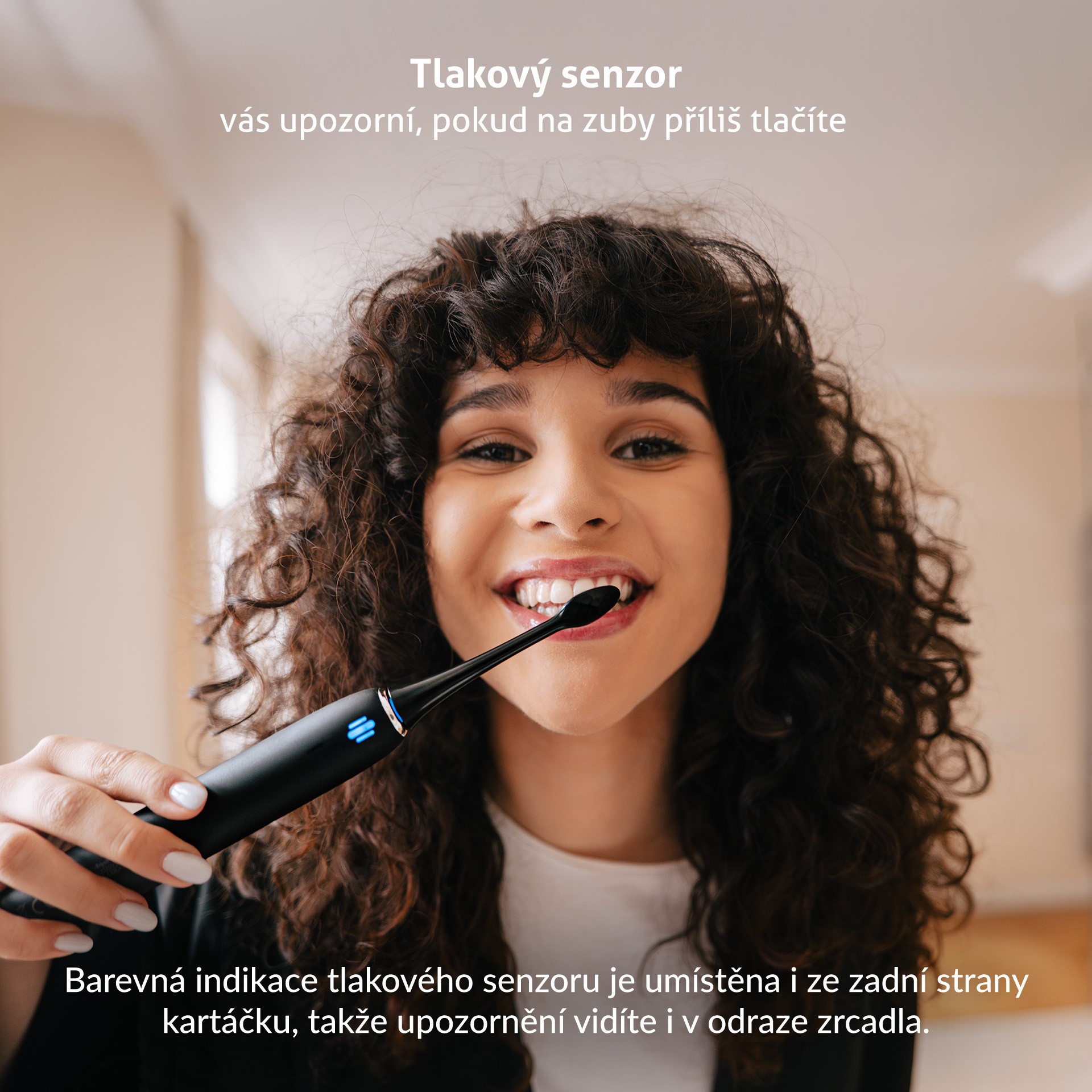 TrueLife SonicBrush Clean70 UV Black sonický kartáček