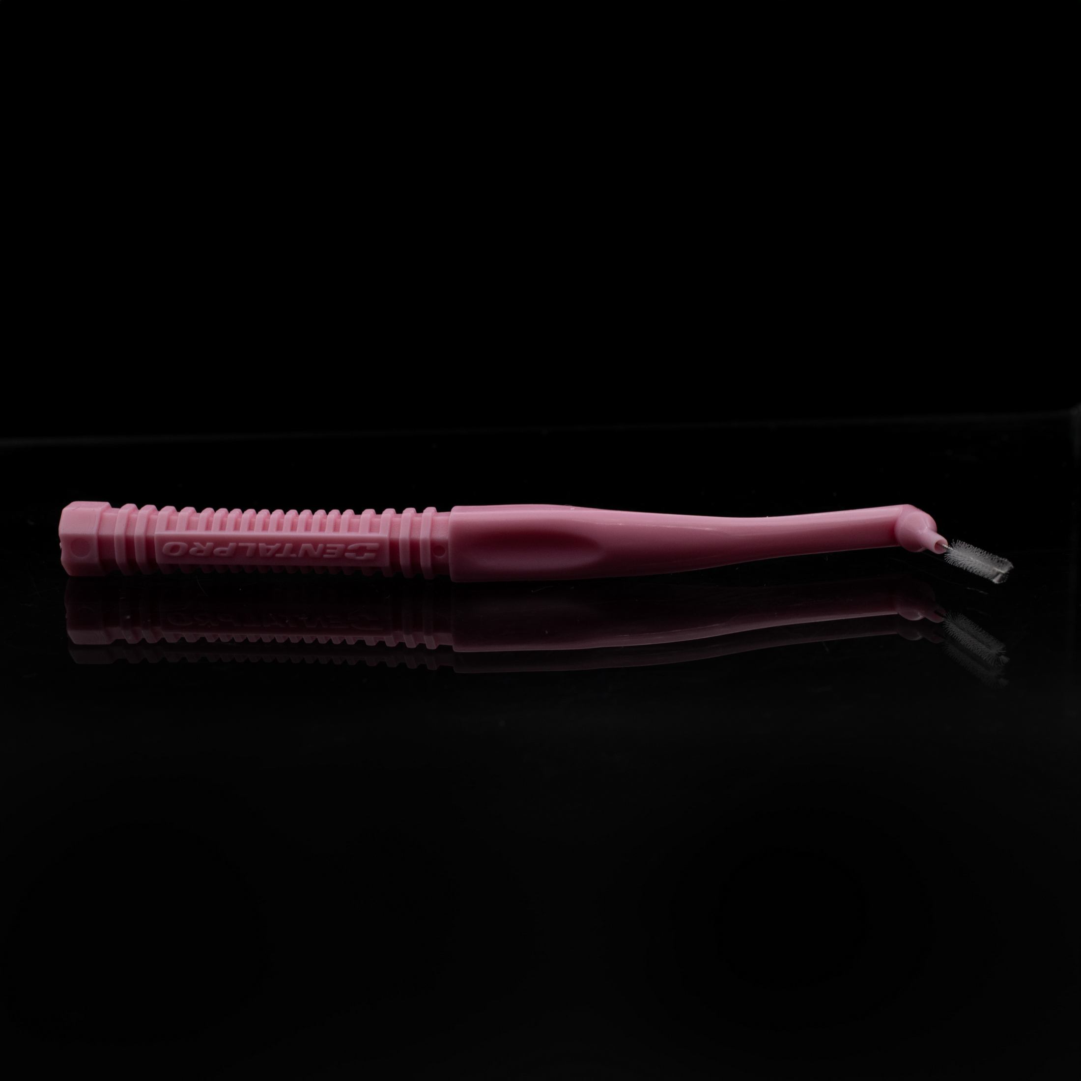 DentalPro L Shaped 0 mezizubní kartáček růžový 10 ks