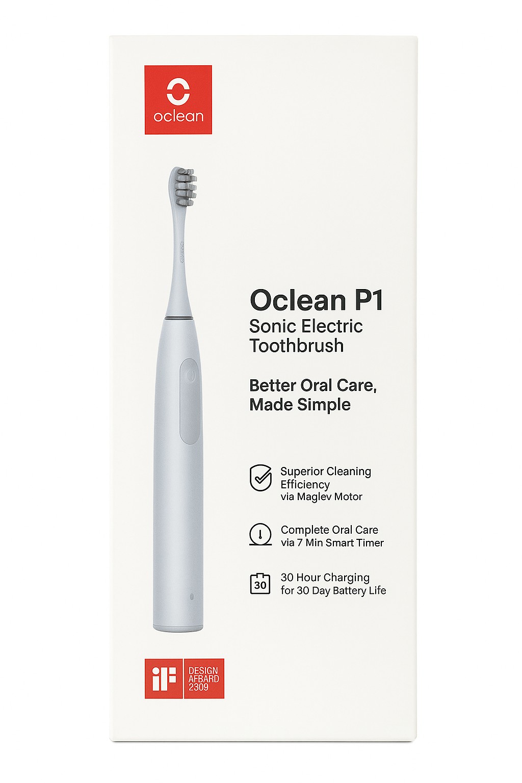 Oclean P1 sonický kartáček