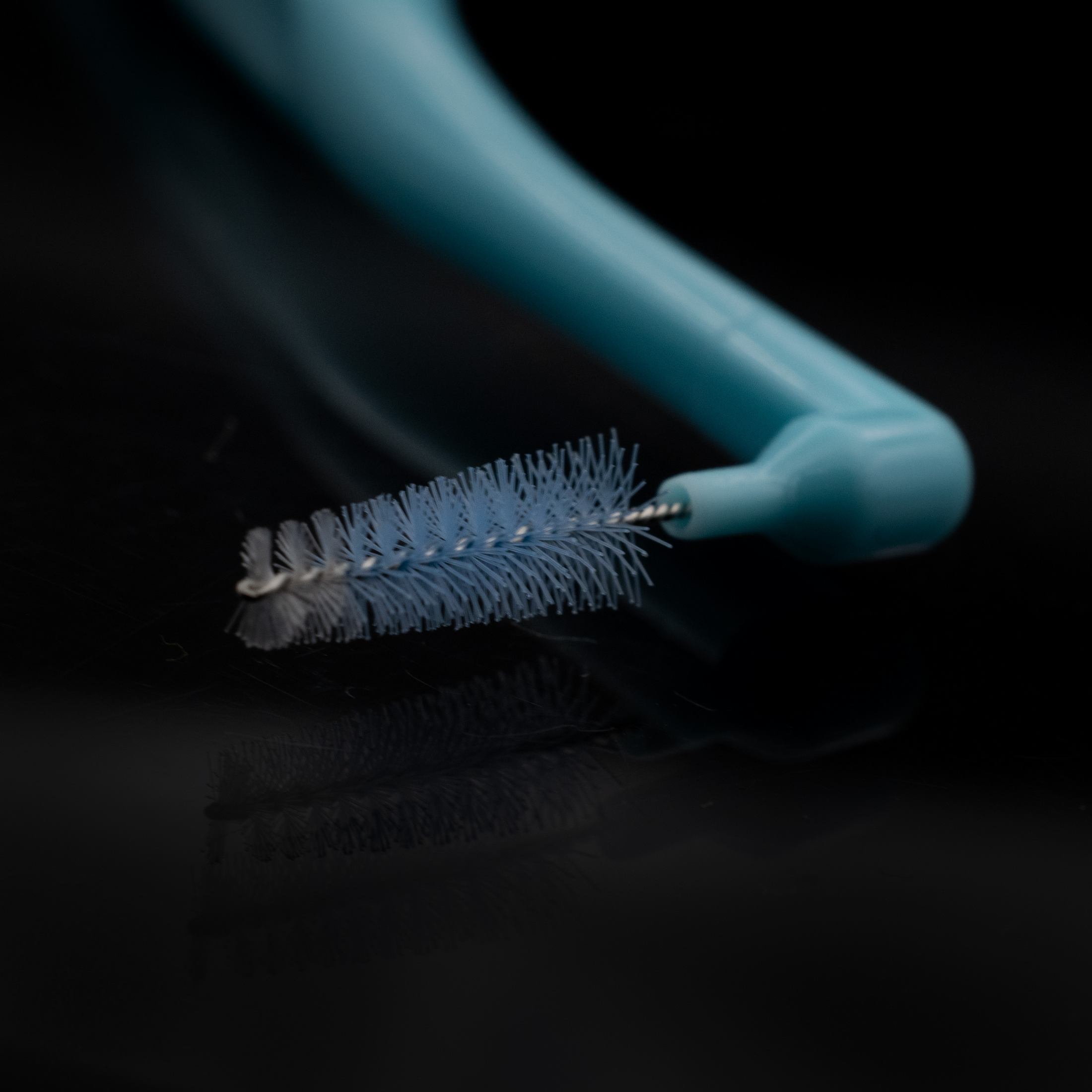 DentalPro L Shaped 4 mezizubní kartáček modrý 10 ks