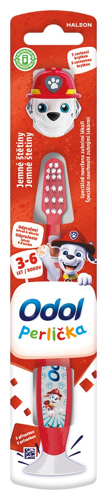 Odol Perlička 3-6 let dětský zubní kartáček - Marshall