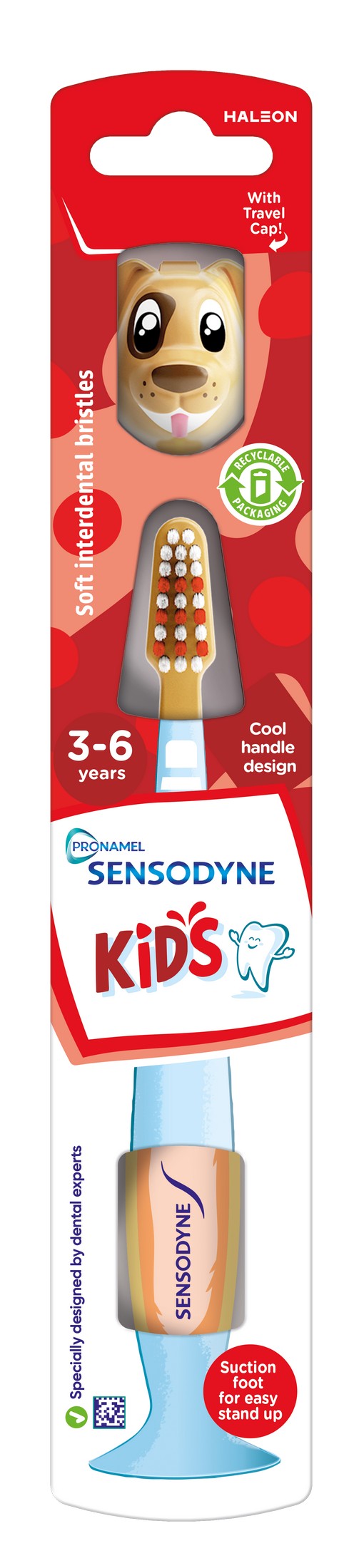 Sensodyne Pronamel Kids 3-6 let dětský zubní kartáček - pes