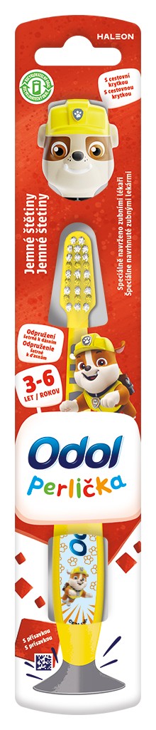 Odol Perlička 3-6 let dětský zubní kartáček - Rubble