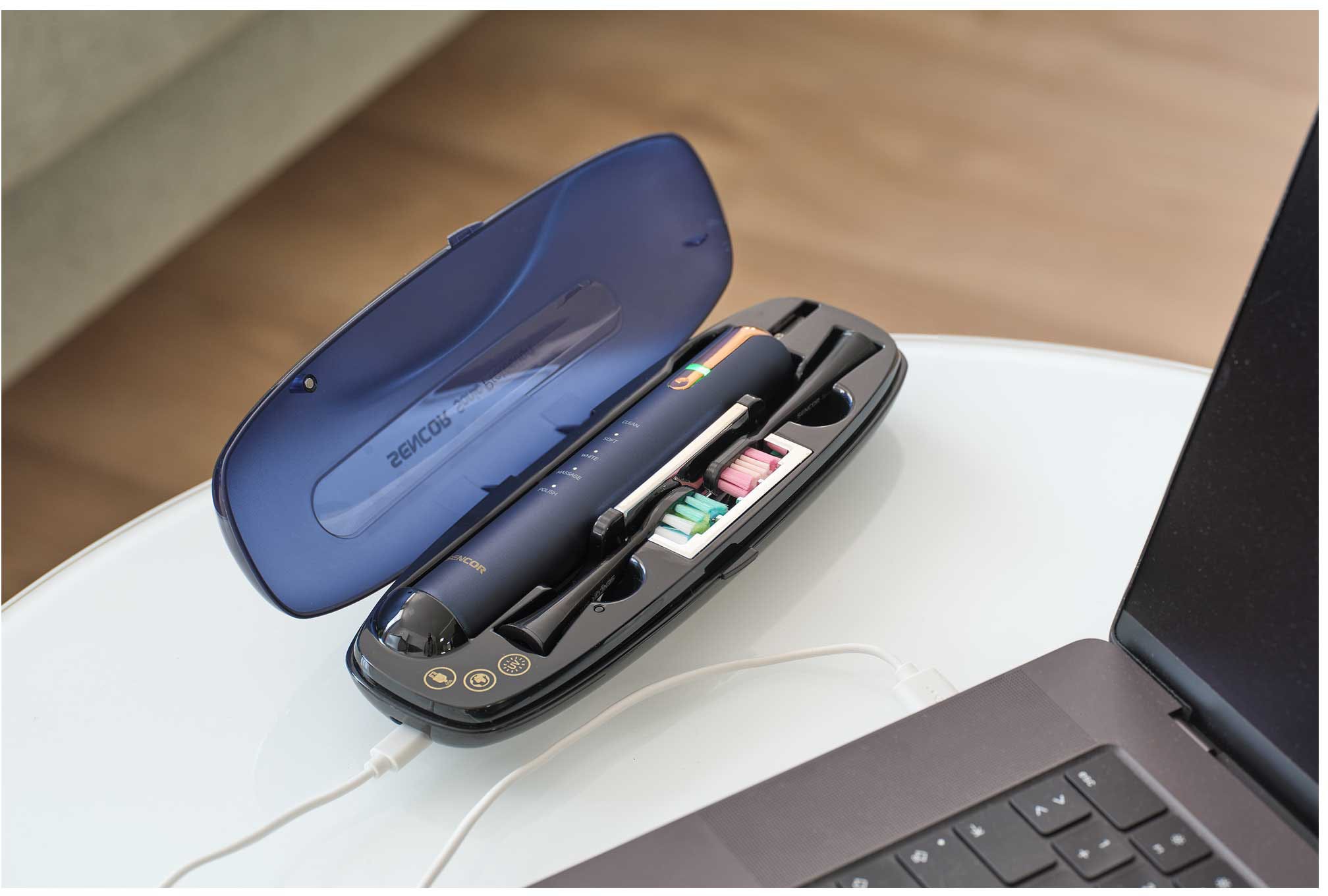 Sencor SOC 4110BL sonický kartáček