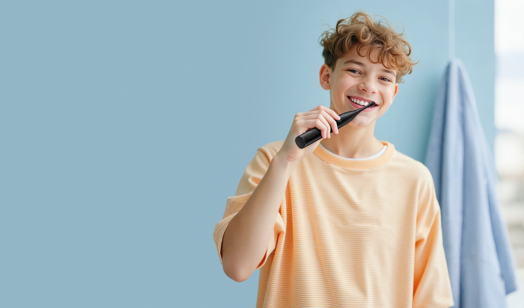 Oclean X Kids Set Black dětský kartáček