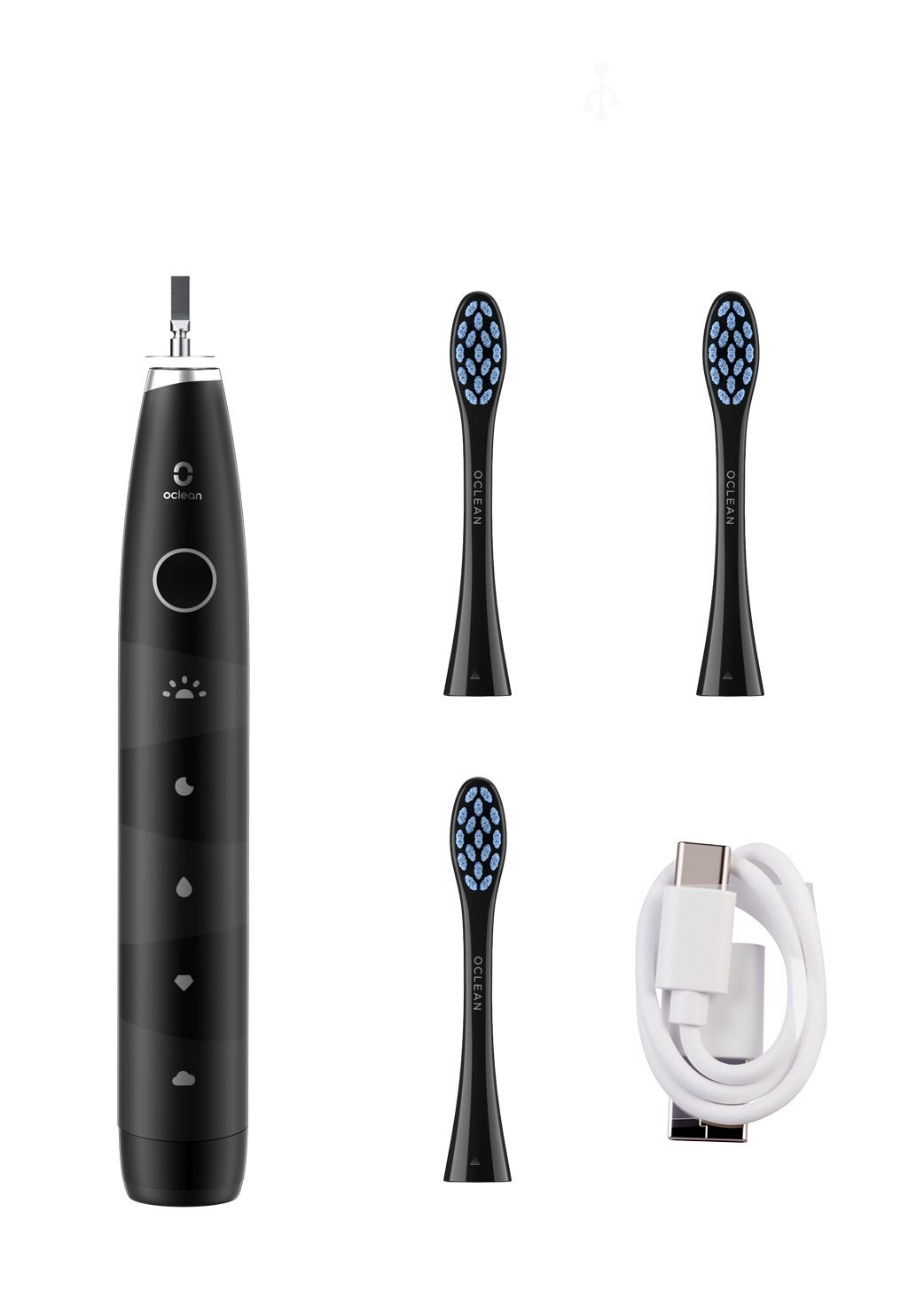 Oclean Flow S Black sonický kartáček