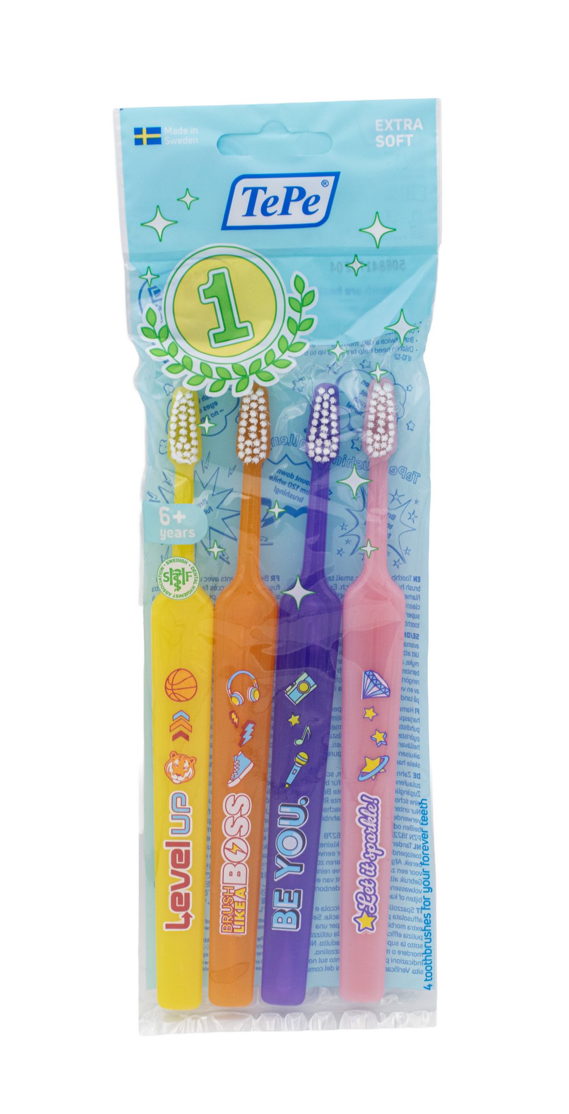 TePe Select Compact x-soft dětský kartáček, 4 ks