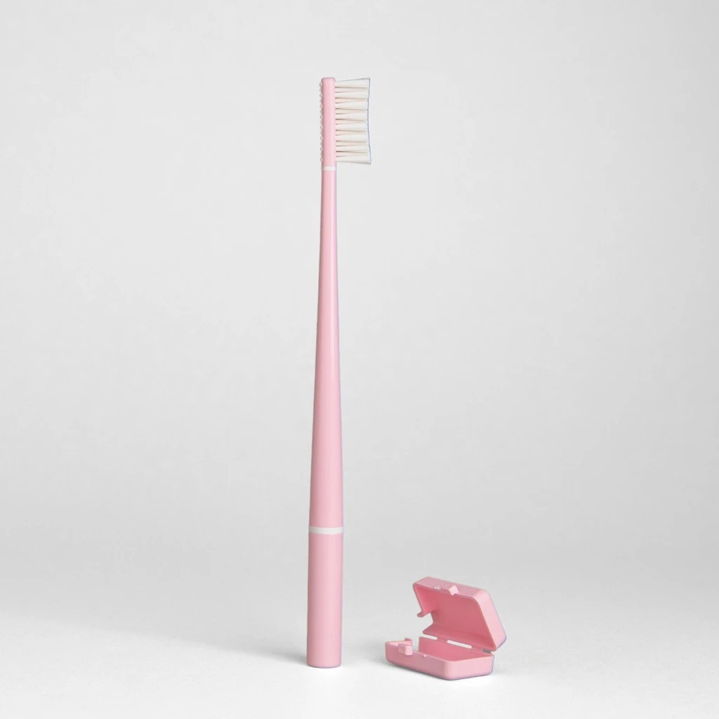 Piuma Baby Pink Echinacea zubní kartáček