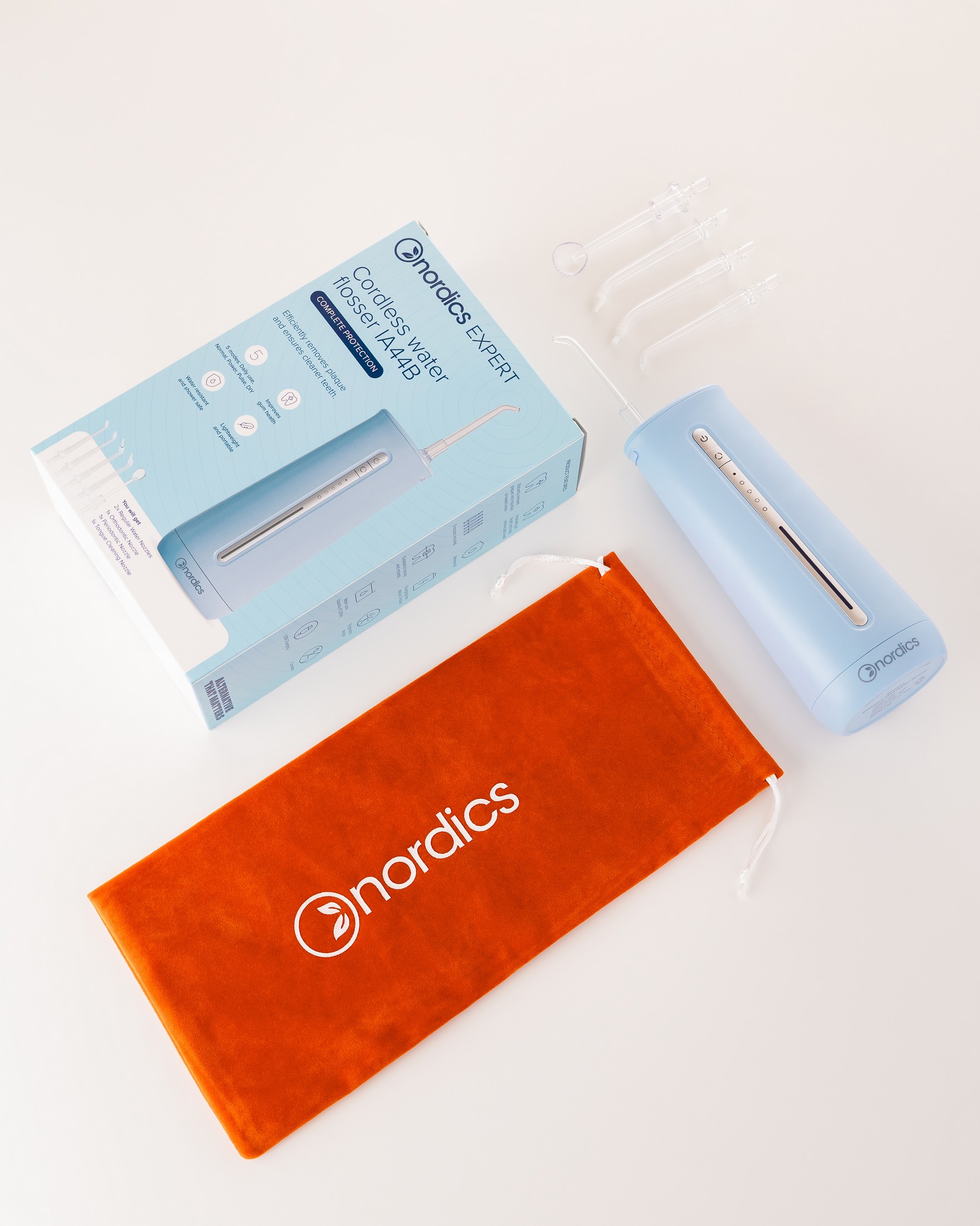 Nordics Expert IA44B Blue cestovní ústní sprcha