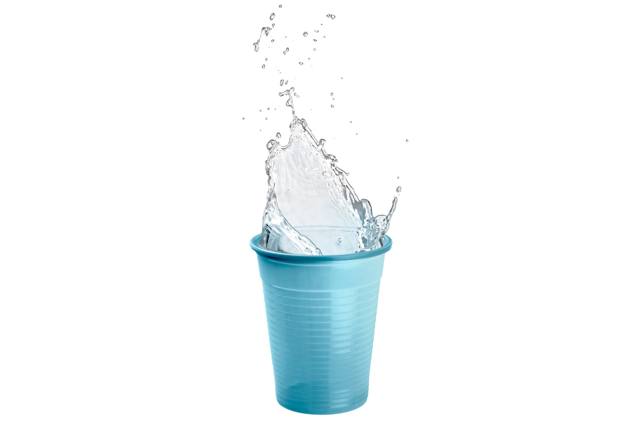 Akzenta Top Cups Light Blue plastové jednorázové kelímky 50 ks