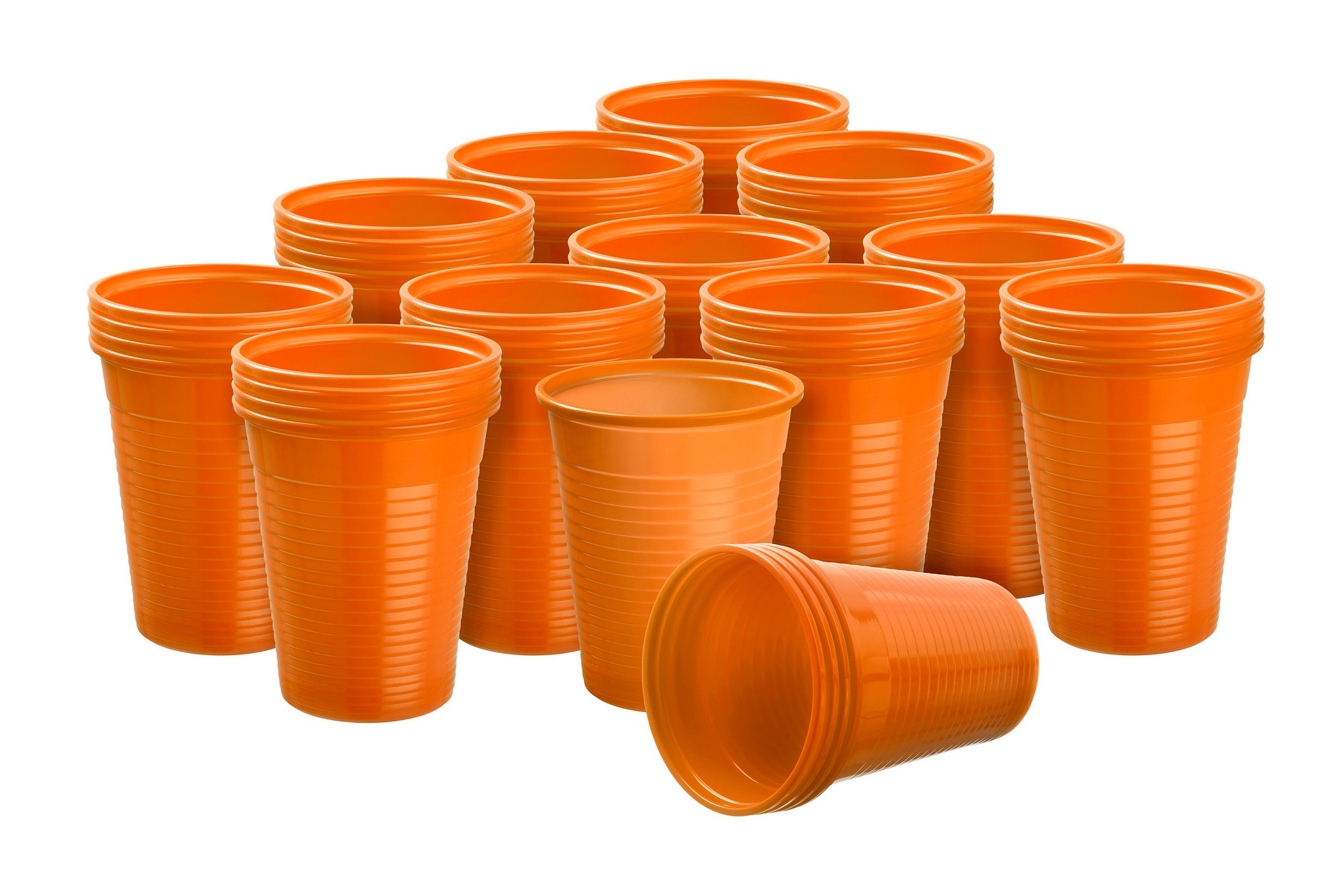 Akzenta Top Cups Orange plastové jednorázové kelímky 50 ks