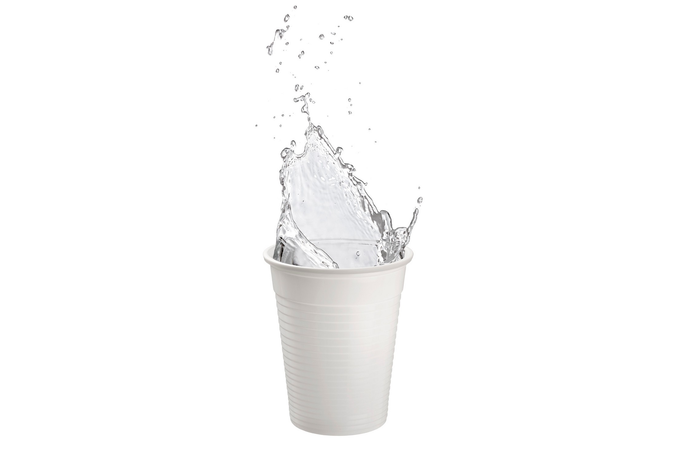 Akzenta Top Cups White plastové jednorázové kelímky 50 ks