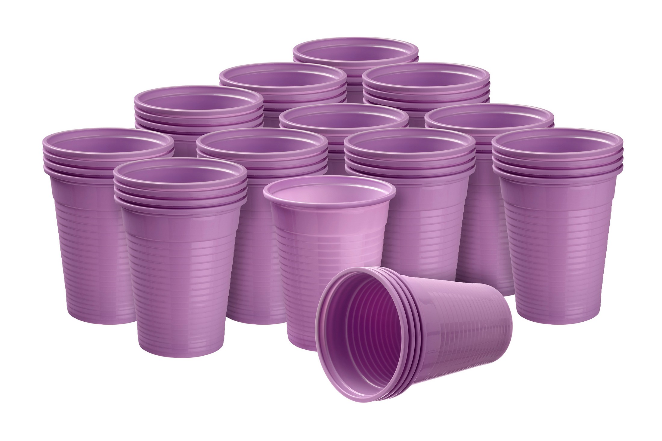 Akzenta Top Cups Lilac plastové jednorázové kelímky 50 ks