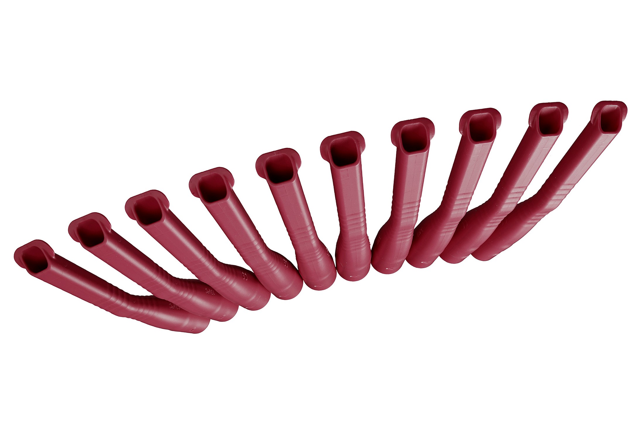 Akzenta Top Tips Kids 108/16 mm Burgundy sací kanyly 10 ks