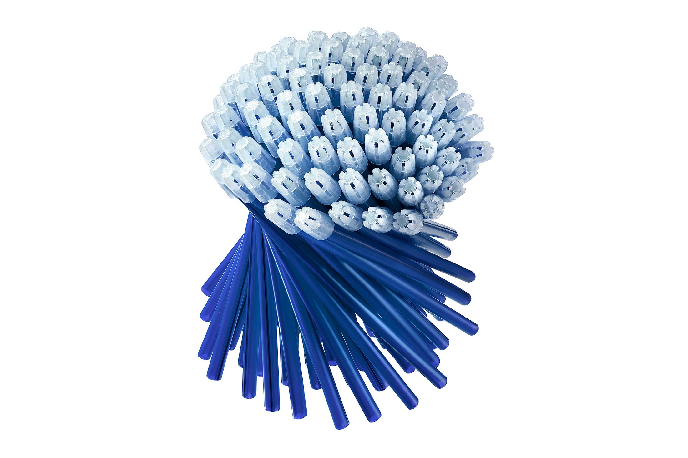 Akzenta Top Flex 125 Dark Blue odsávač slin 100 ks