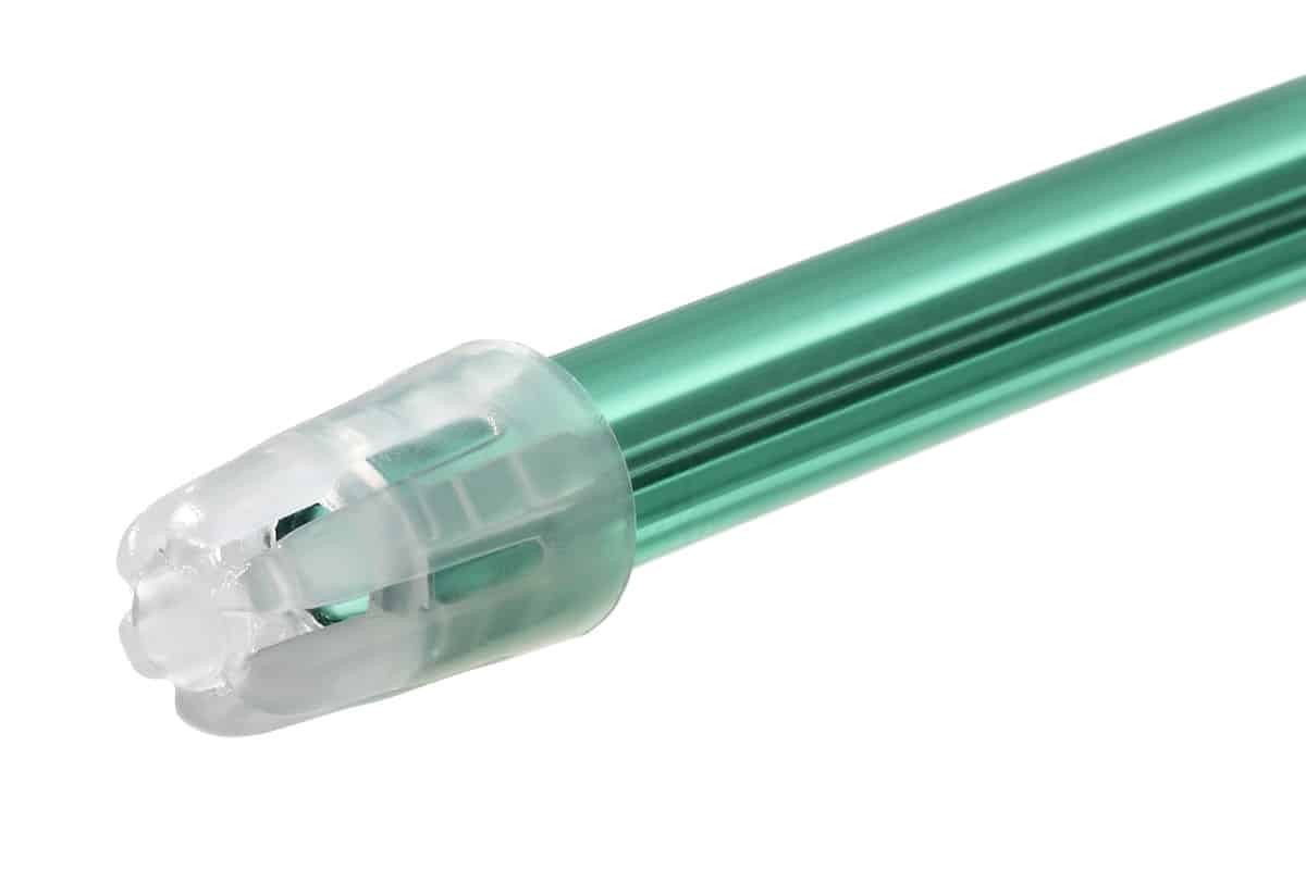 Akzenta Top Flex 125 Dark Green odsávač slin 100 ks