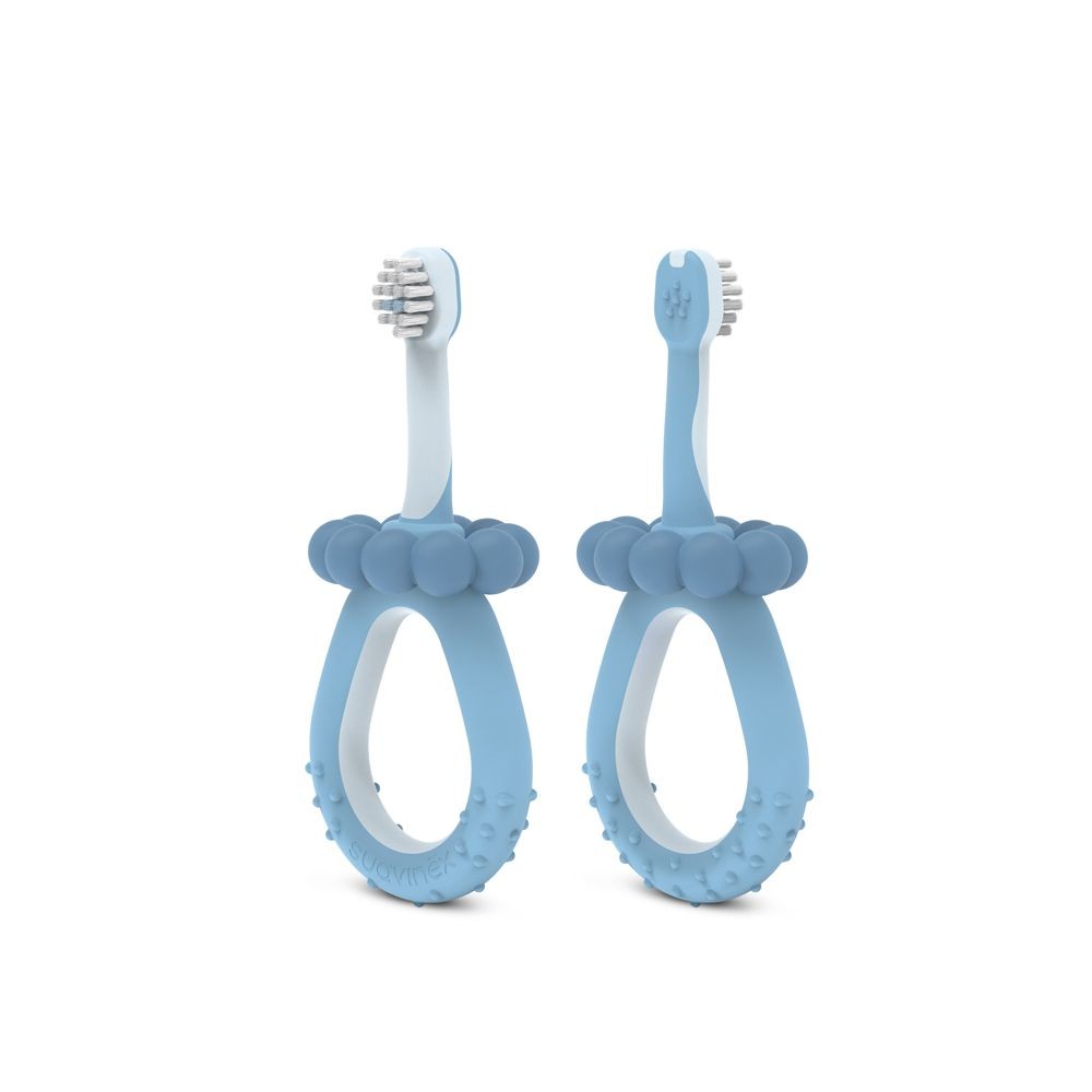 Suavinex sada pro ústní hygienu 0m+ - modrá