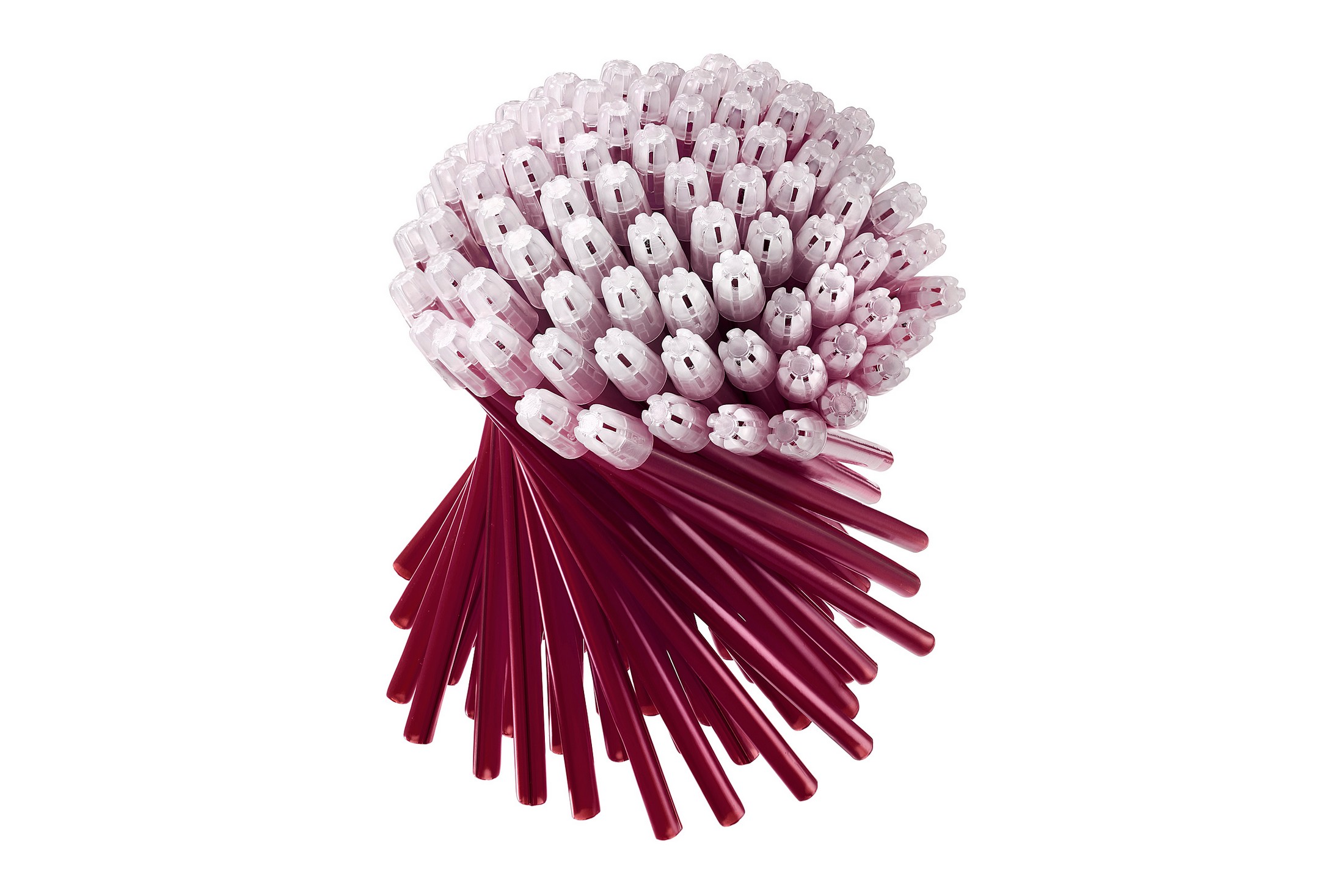 Akzenta Top Flex 145 Burgundy odsávač slin 100 ks