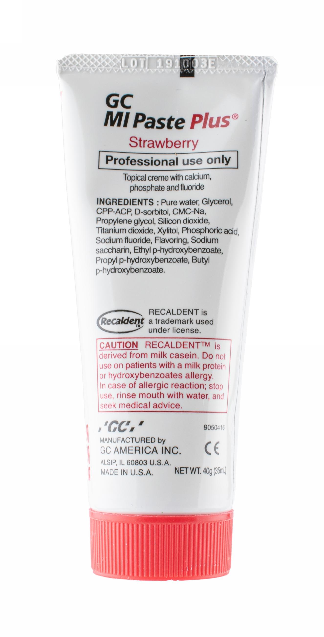 GC MI Paste Plus Jahoda 35 ml