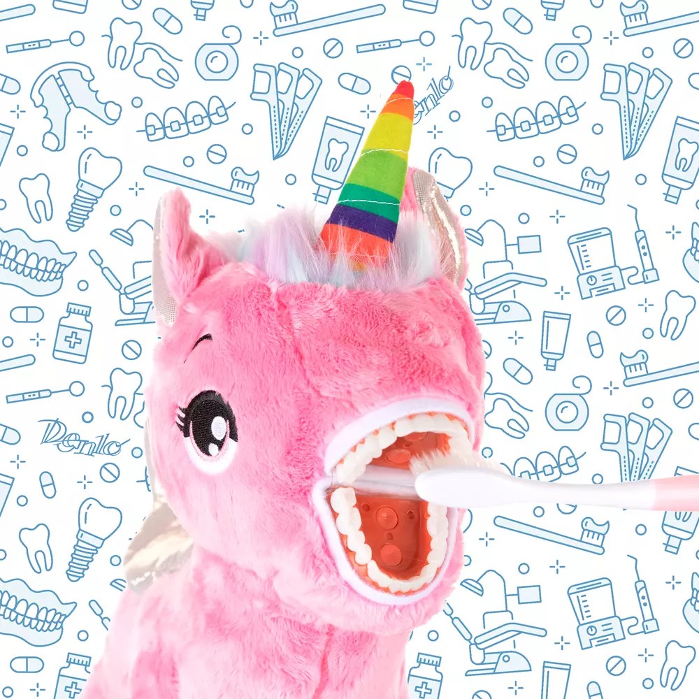 Edukativní plyšák - magický jednorožec