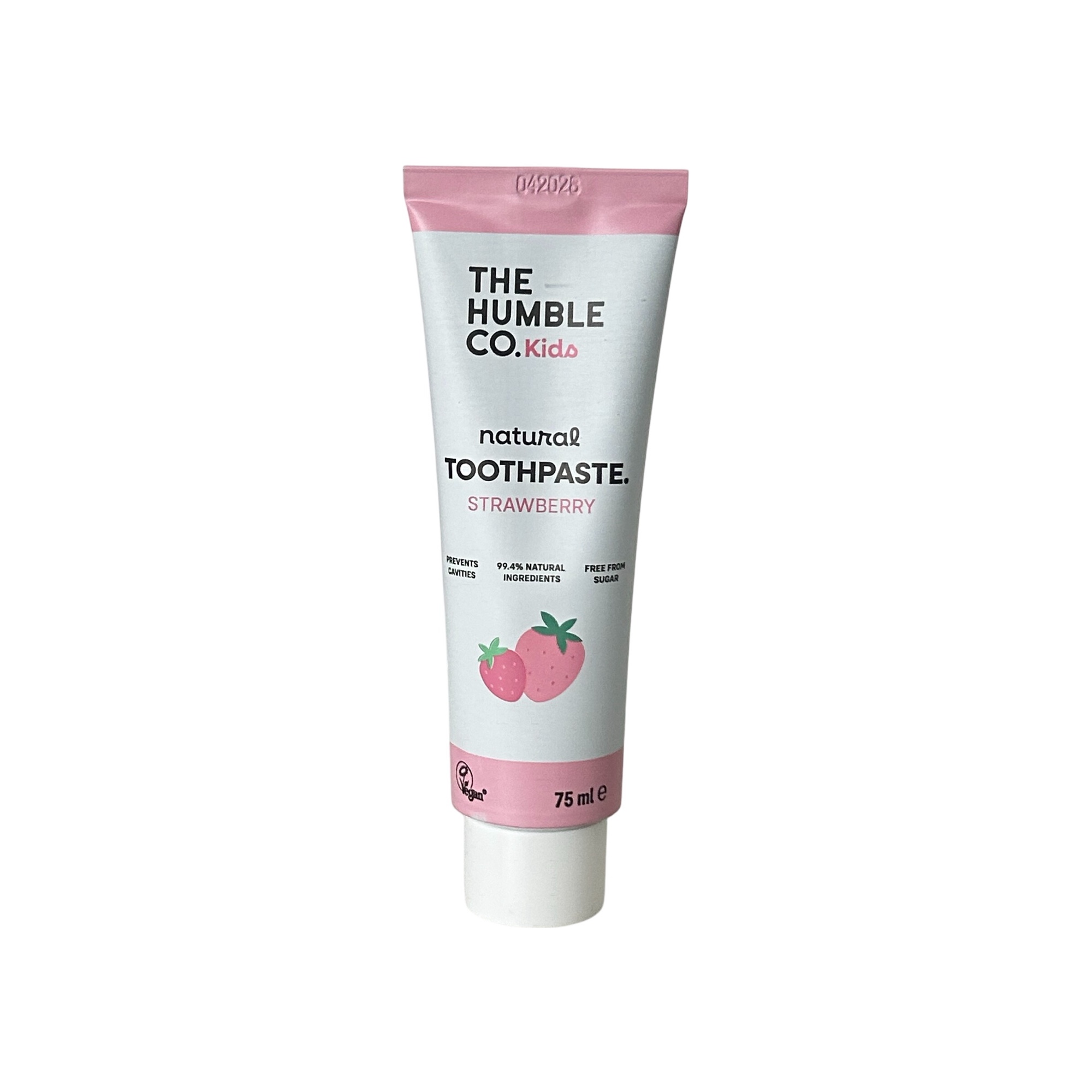 The Humble for Kids Strawberry dětská zubní pasta 75 ml