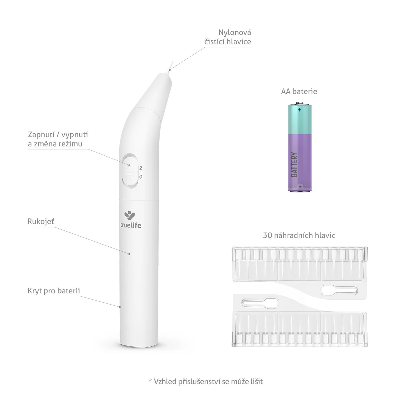 TrueLife InterdentBrush I3 elektrický mezizubní kartáček