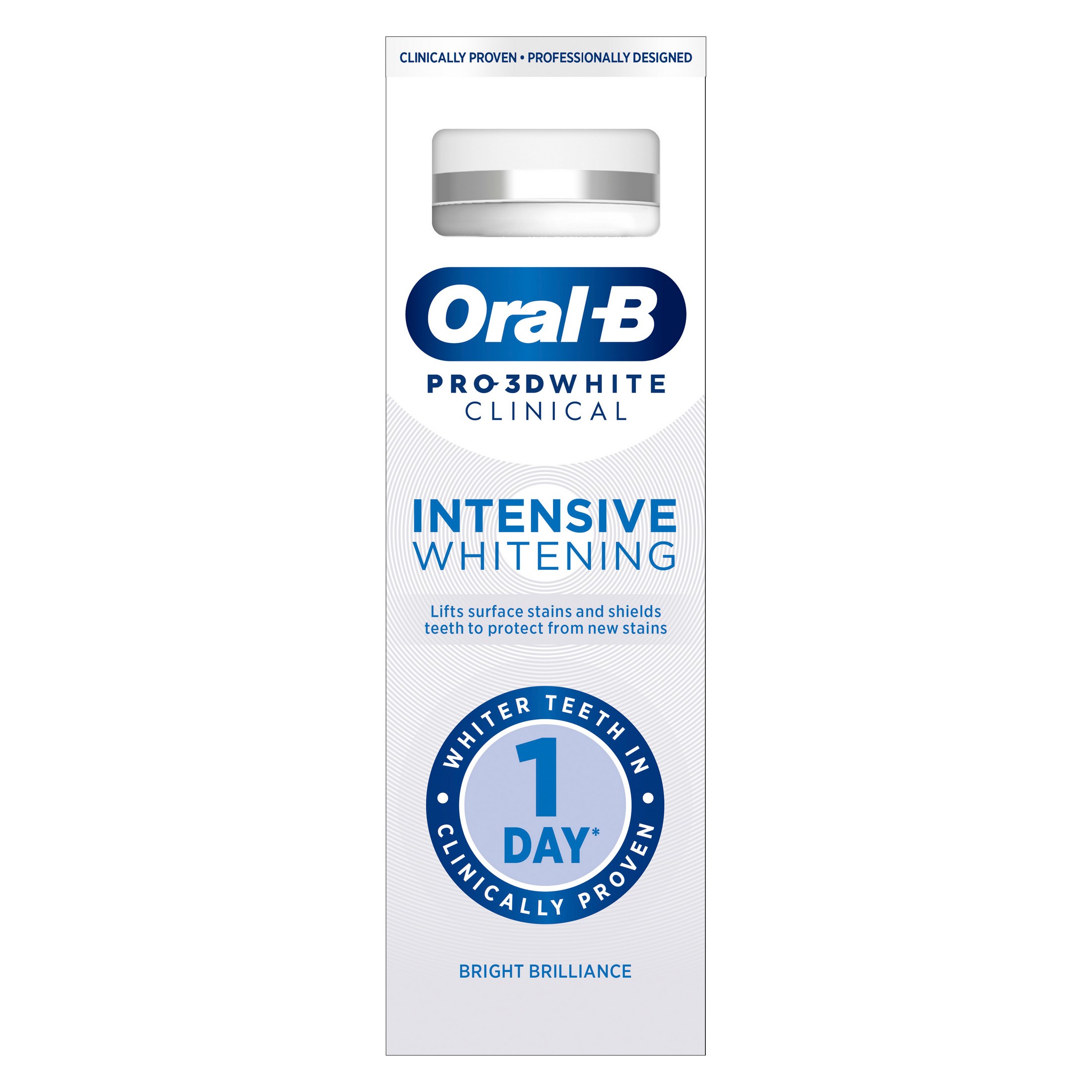 Oral-B Pro 3Dwhite Clinical Intensive Whitening Bright Brilliance zubní pasta 75 ml