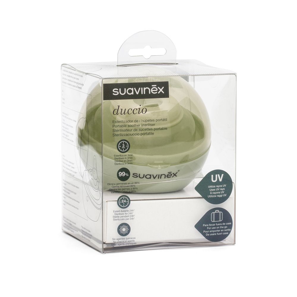 Suavinex sterilizátor dudlíků - ZELENÝ