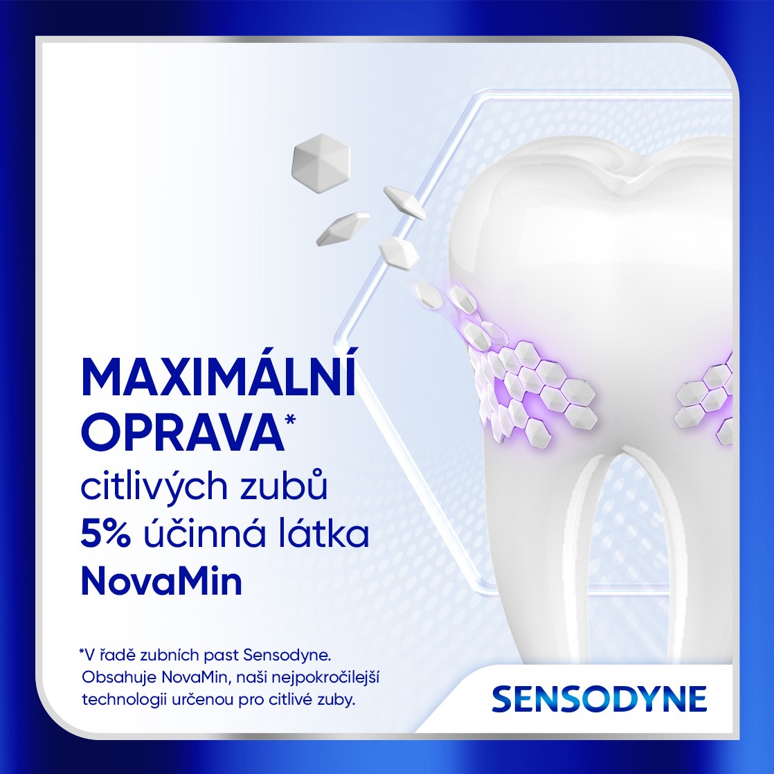 Sensodyne Clinical Repair Active Clean zubní pasta 75 ml