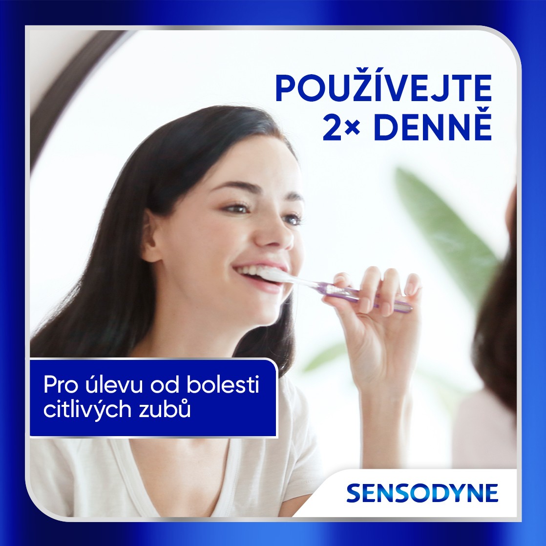Sensodyne Clinical Repair Active Clean zubní pasta 2×75 ml