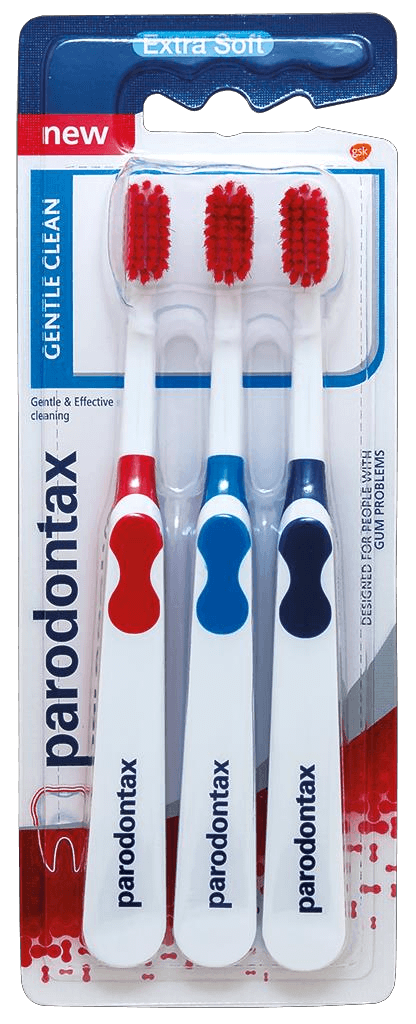 Parodontax Gentle Clean Extra Soft zubní kartáček 3 ks