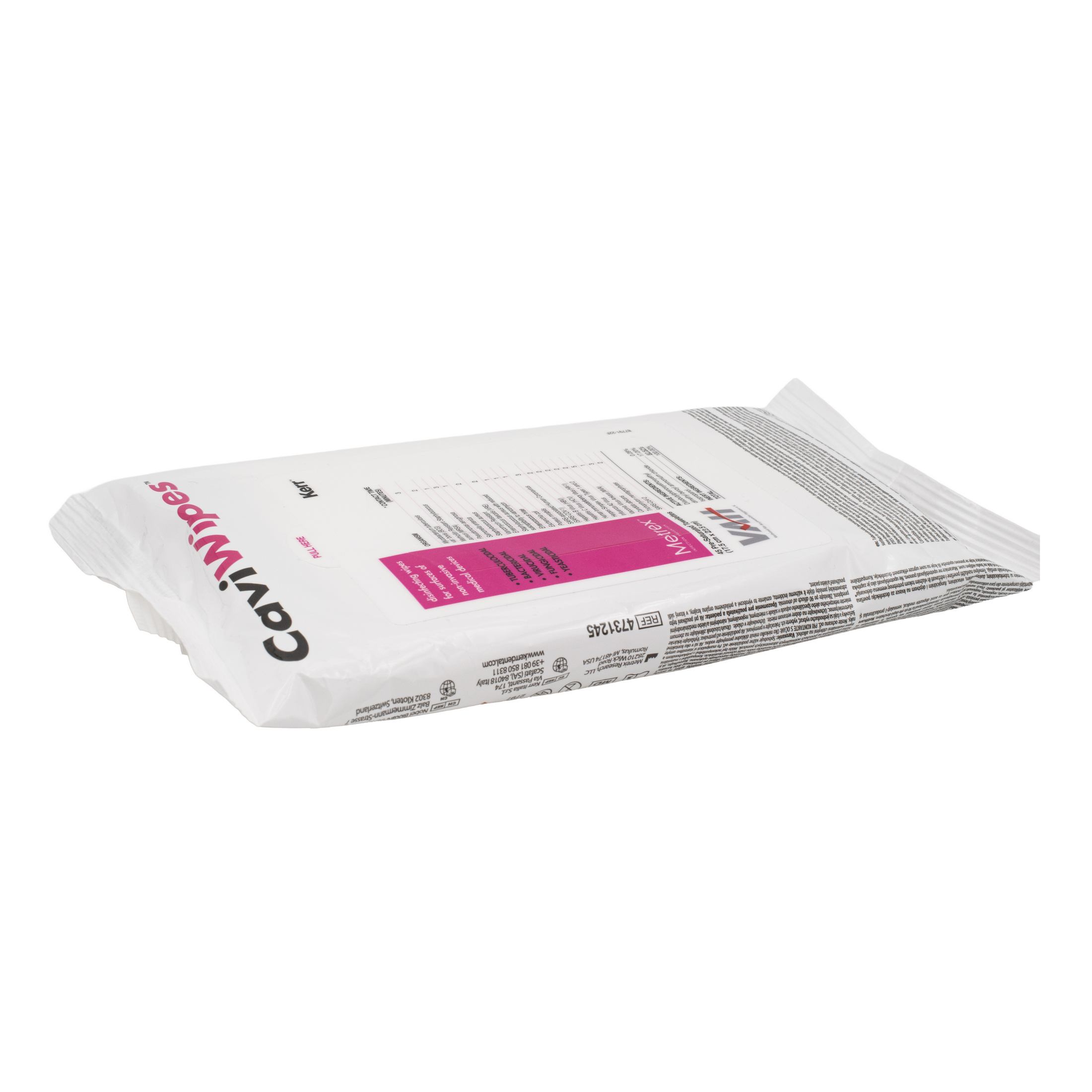 CaviWipes Flat Pack dezinfekční ubrousky 45 ks