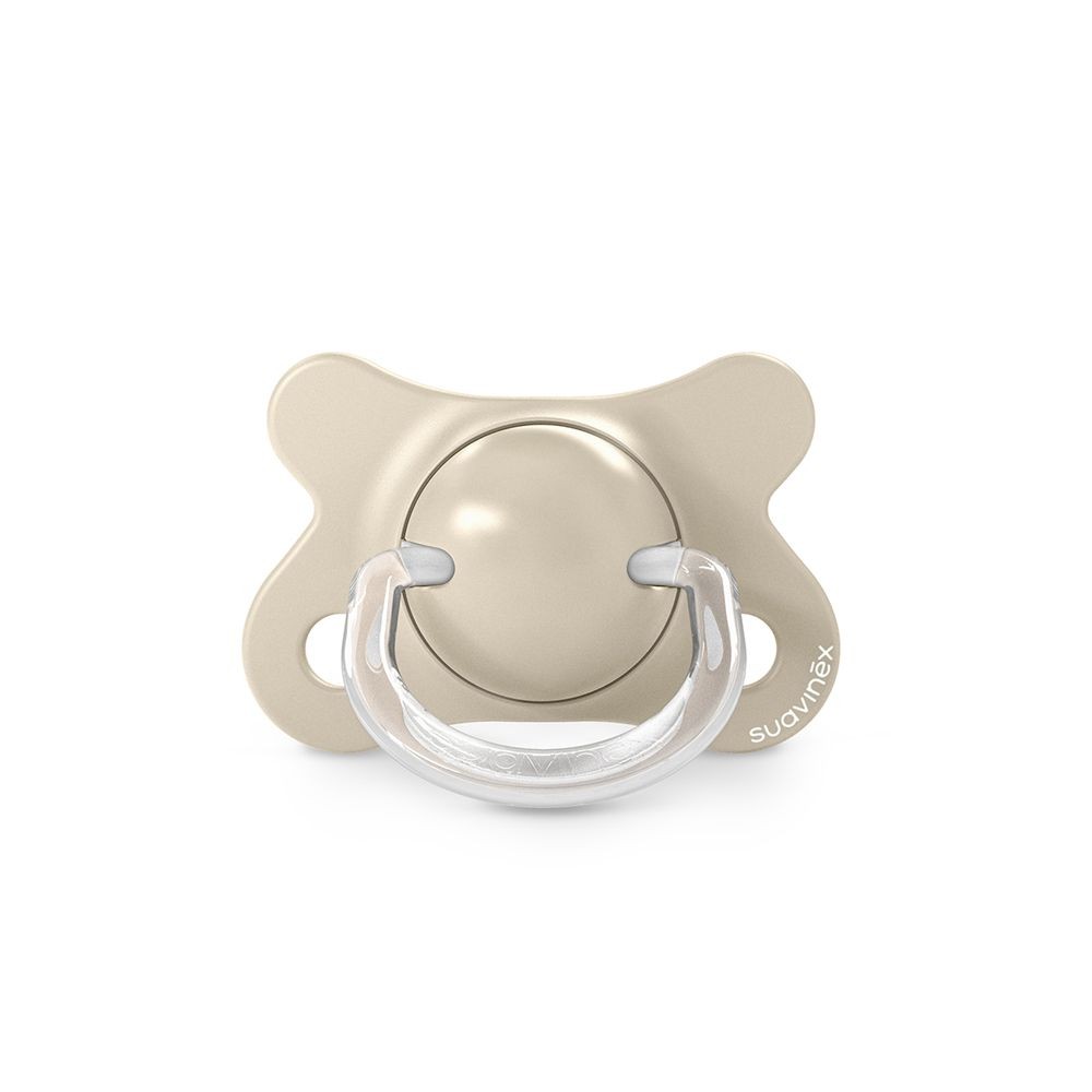 Suavinex SX PRO -2/2 m Birdies dudlík 2 ks - krémový