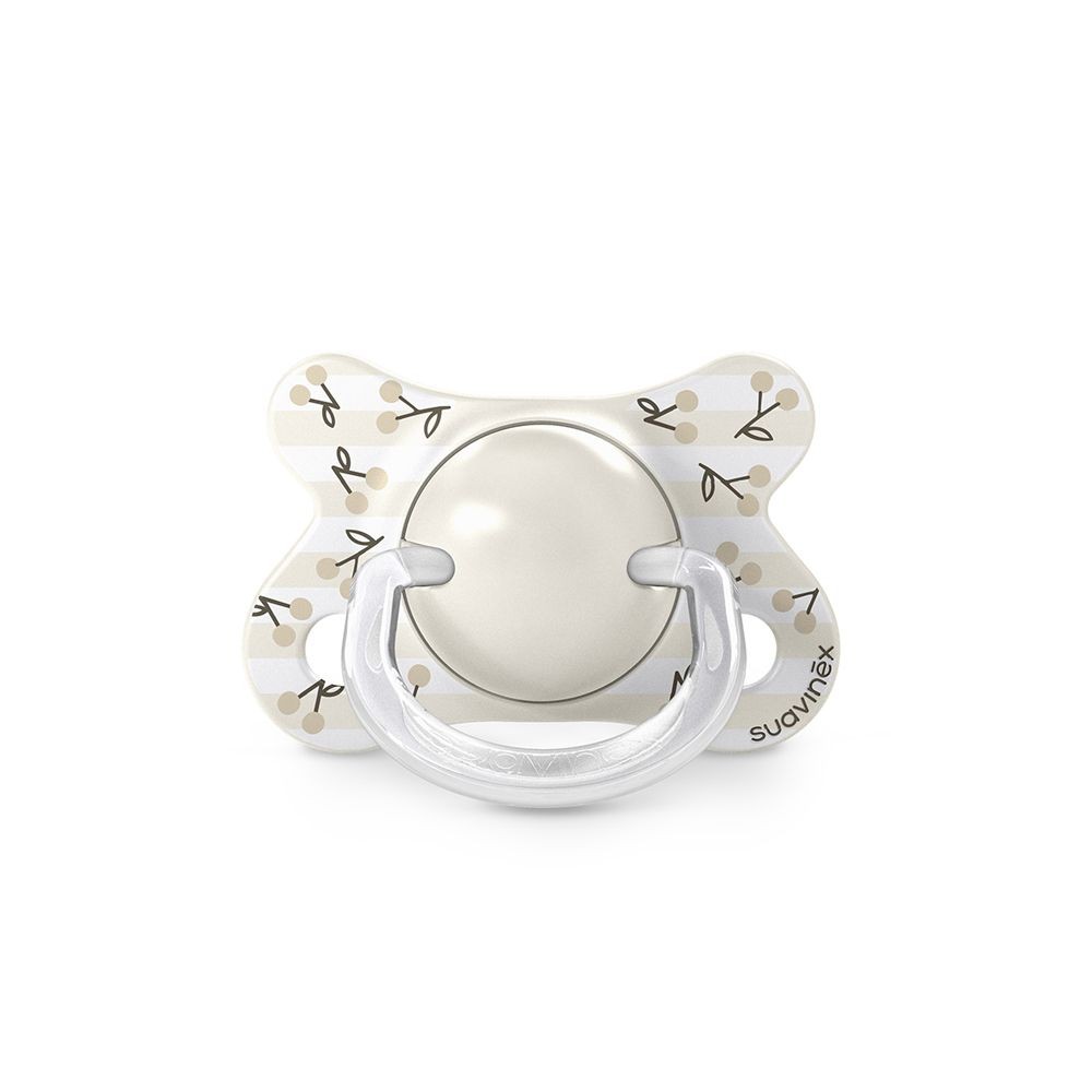 Suavinex SX PRO -2/2 m Birdies dudlík 2 ks - krémový