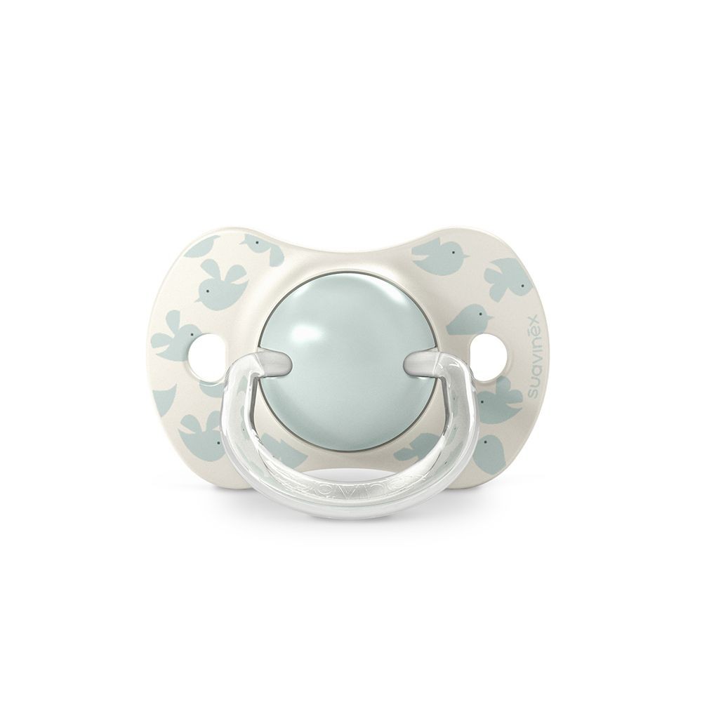 Suavinex SX PRO 6-18 m Birdies dudlík 2 ks - zelený