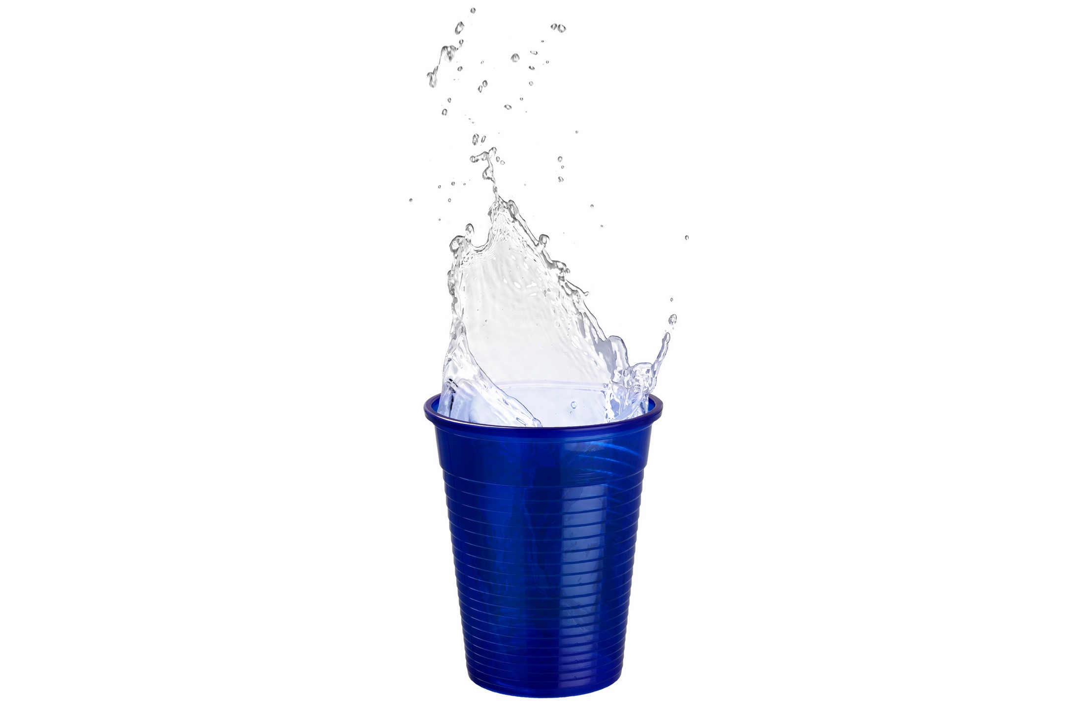 Akzenta Top Cups Dark Blue plastové jednorázové kelímky 50 ks