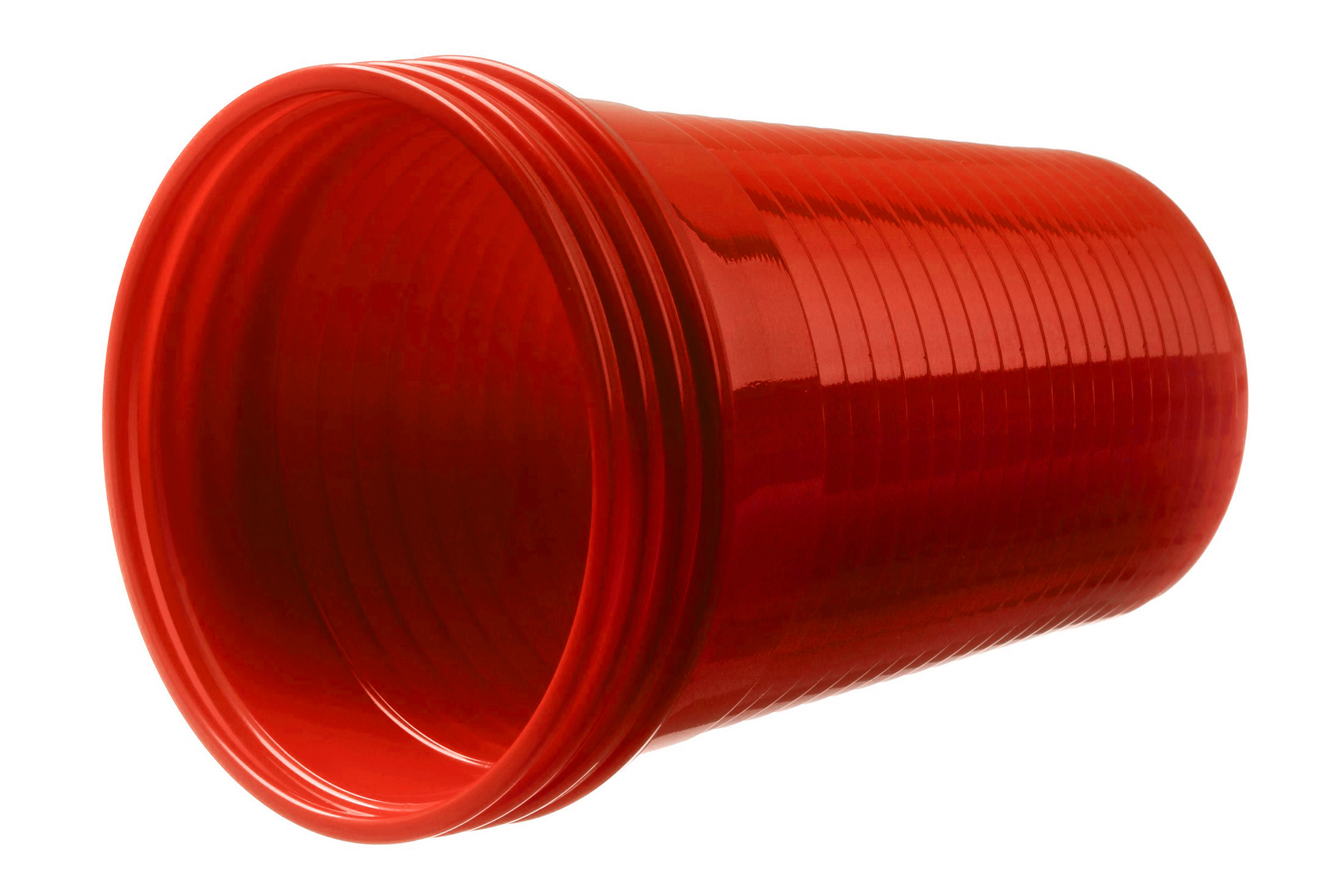 Akzenta Top Cups Red plastové jednorázové kelímky 50 ks