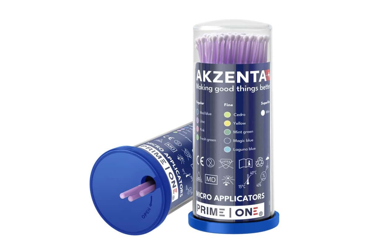 Akzenta Regular Lilac mikroaplikátor 4×100 ks