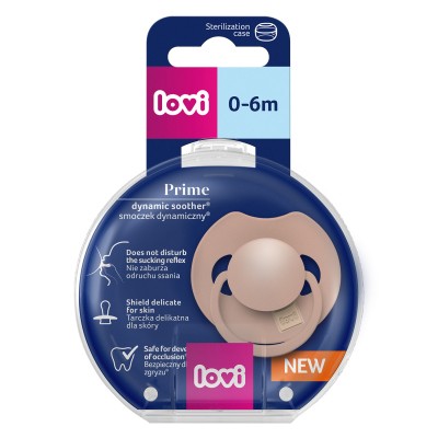 Lovi Prime 0-6 dudlík - Blush