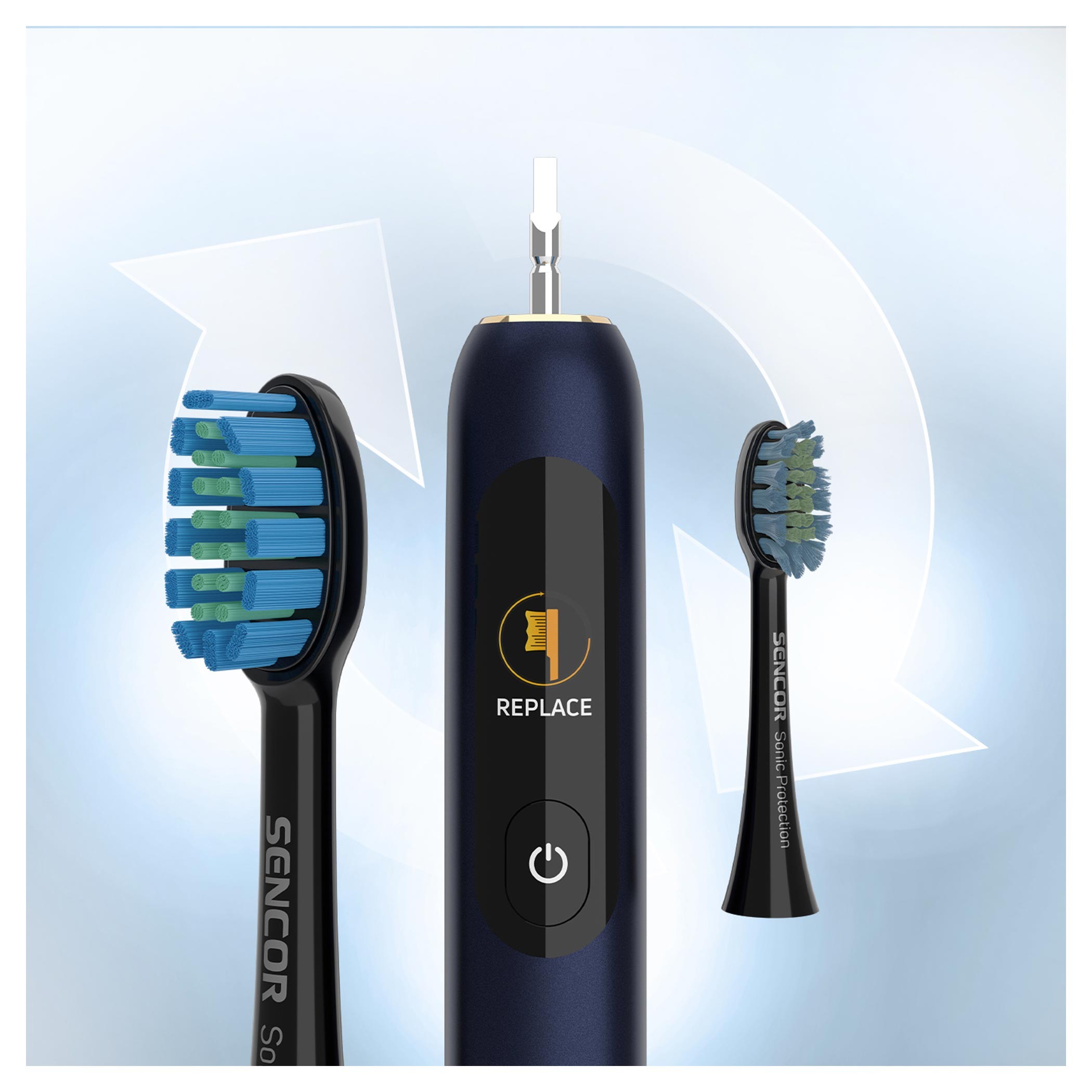 Sencor SOC 5010BL sonický kartáček