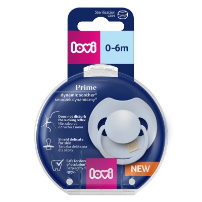 Lovi Prime 0-6 dudlík - Baby Blue