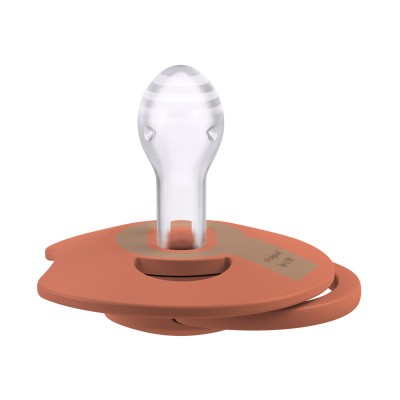 Lovi Prime 18m+ Granola/Orange dudlík 2 ks