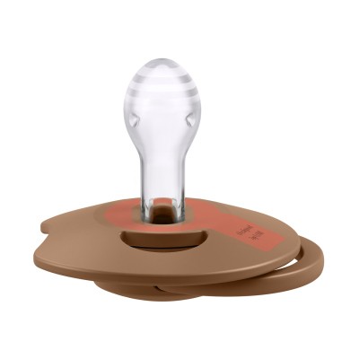 Lovi Prime 18m+ Granola/Orange dudlík 2 ks