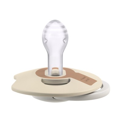 Lovi Prime 18m+ Ivory/Blush svíticí dudlík 2 ks