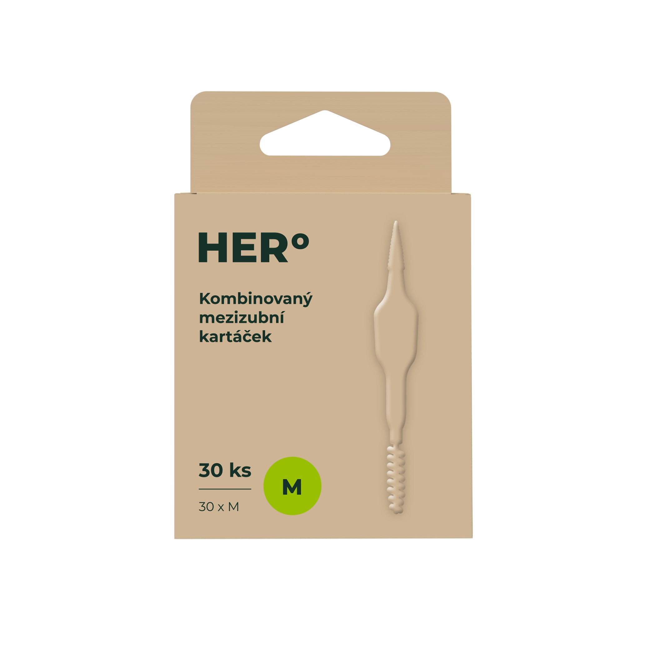 Herbadent HERo M mezizubní kartáček 30 ks