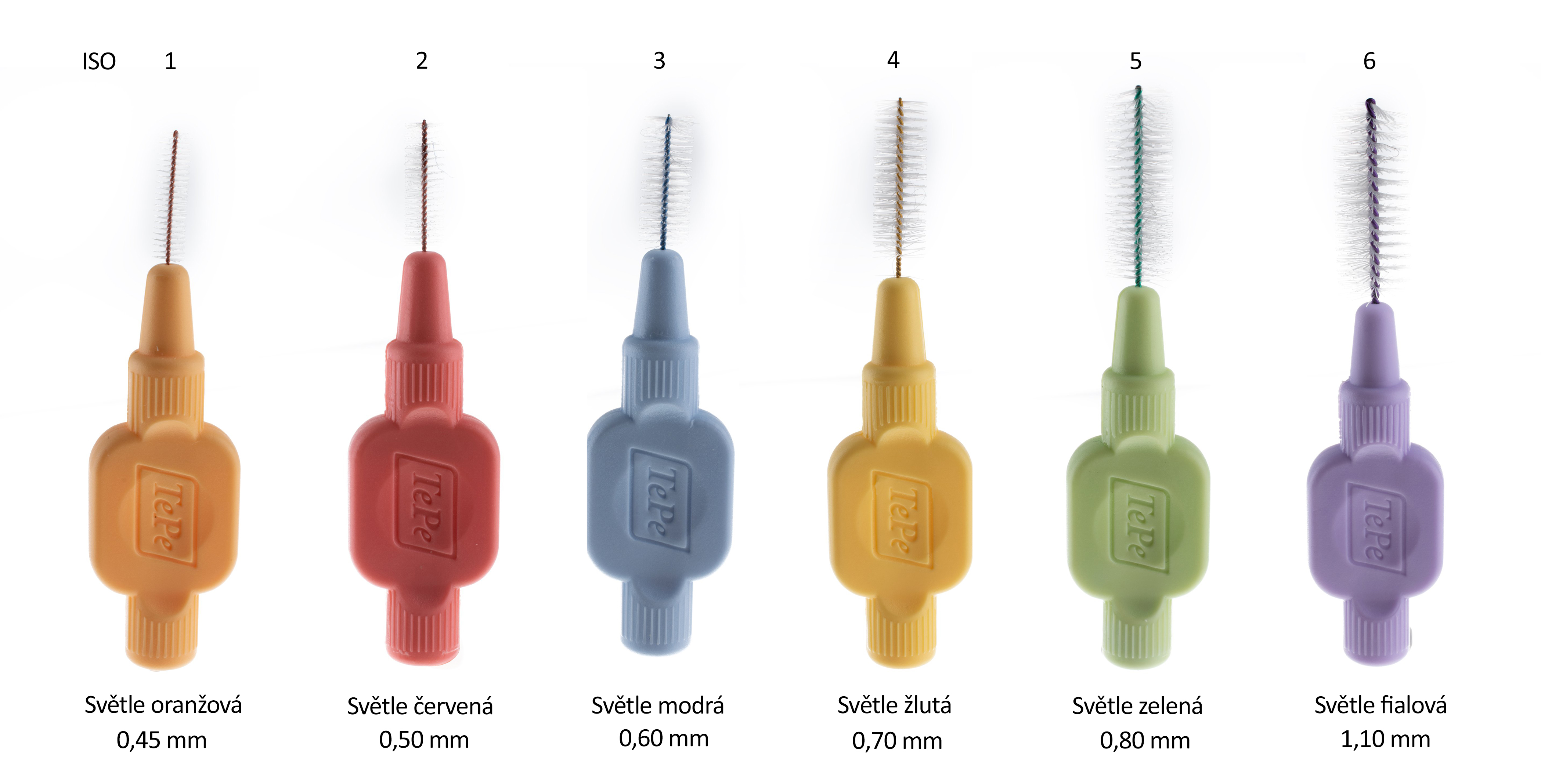 TePe Multipack Extra Soft 0,50 mezizubní kartáčky červené 25 ks